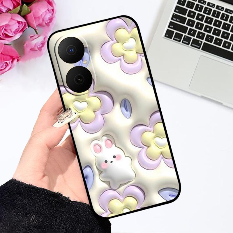 Чехол для Huawei Nova Y73 Fundas Масляная живопись Силиконовая задняя крышка для Huawei Enjoy 80 Мягкий матовый чехол для телефона JUY-AL00 Защитный корпус