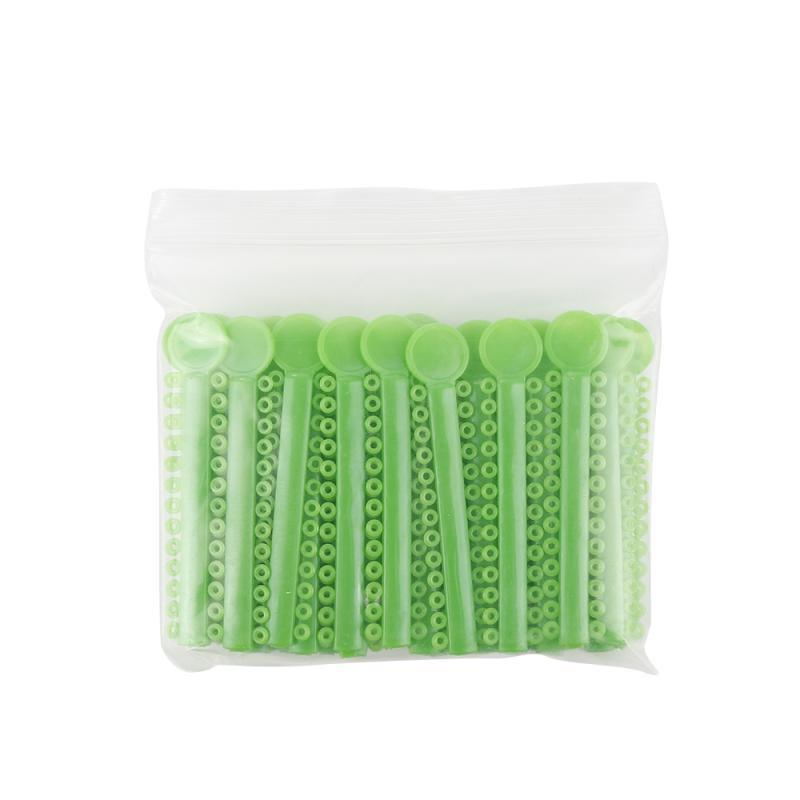 1 упаковка = 1040 шт./40 палочек, ортодонтические лигатуры, зубные резинки для брекетов, подтяжки, 38 цветов на выбор