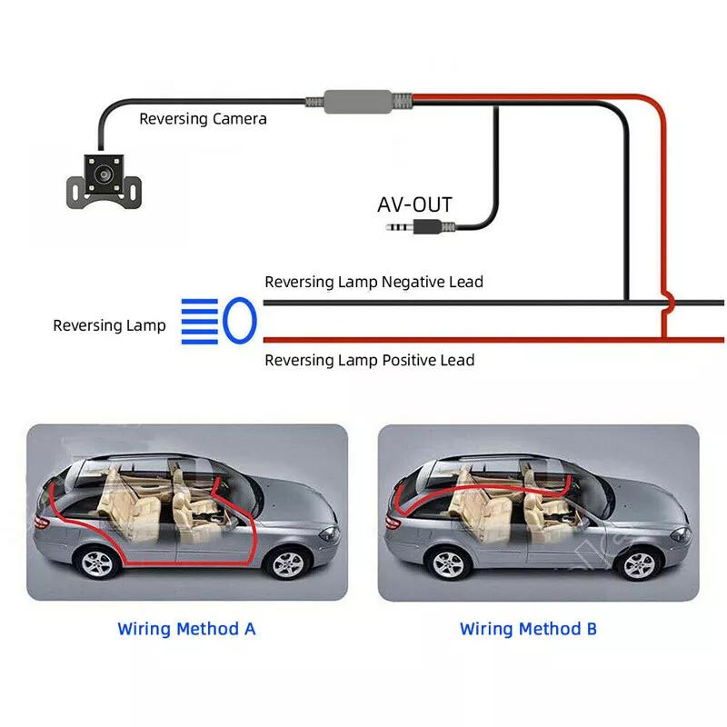 4Inch 1080P Car DVR Dash Camera Front Camera Wide Angle Auto Recording Driving Recorder With Parking Monitoring Dashcam