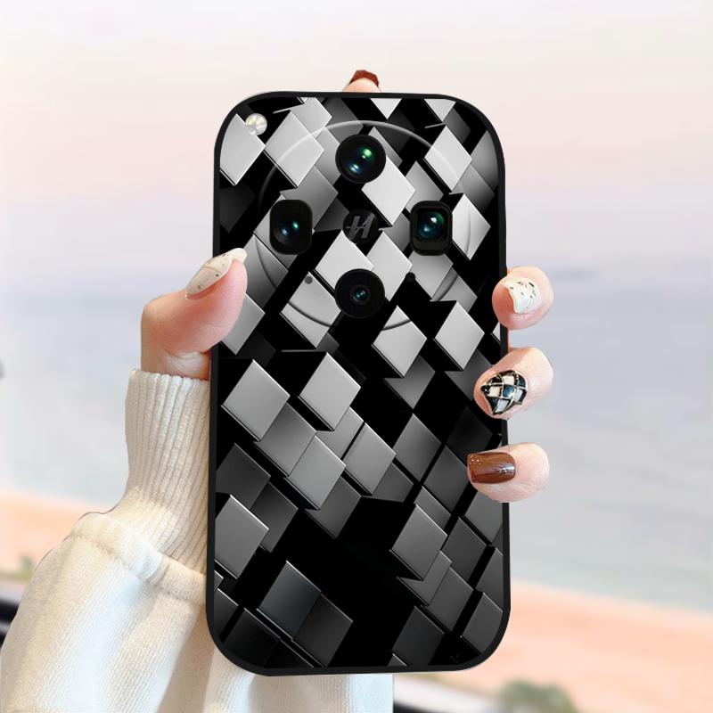 Мягкий чехол для Oppo Find X8 Ultra / X8 Pro 5G Силиконовый TPU Чехлы для телефона для Oppo Find X8s Модный Расписной Защитный Корпус