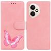 For Honor 400 5G (Global) Stand Case PU Leather Phone Cover Butterfly Printed