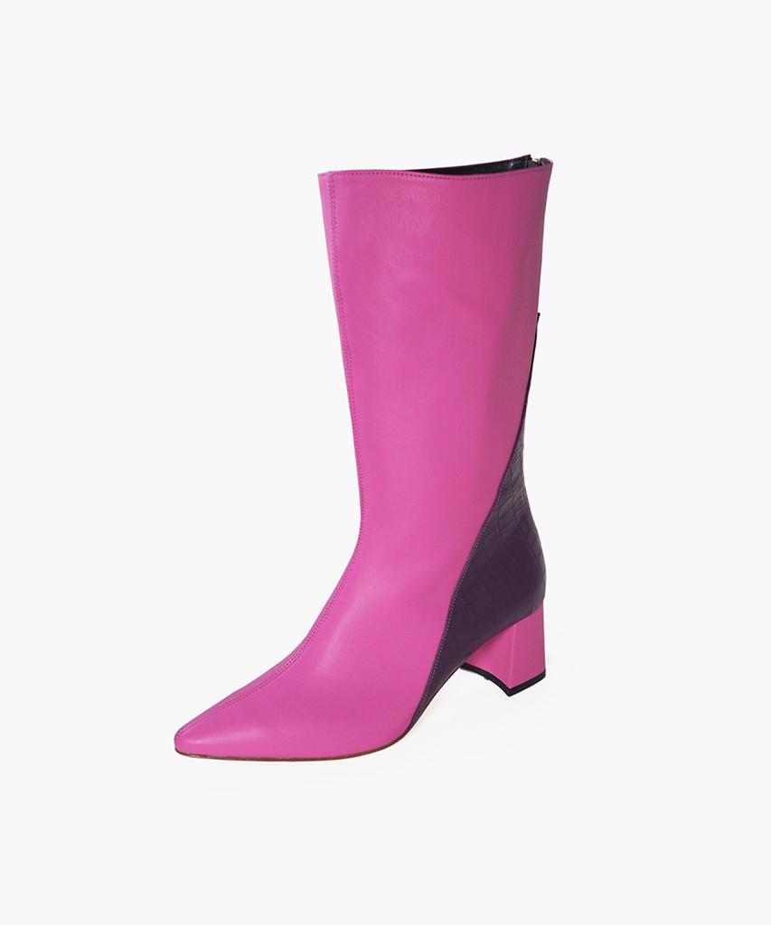 Heedimensional Solboveo Mid-Calf Boots / Hd224-602Pp
