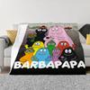 Les-Barbapapa Плед Одеяло King Size Пушистый Плед Пледы Одеяла для Дивана Роскошные Постельные Принадлежности Пляжное Полотенце Дом и Украшения Колено