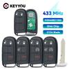 KEYYOU 433MHZ Smart Remote Key for DODGE Journey Durango JEEP Grand Cherokee Chrysler Keyless-go Proximity FCC ID M3N-40821302