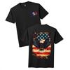2-Sided“Party In The USA”Eagleand Flag T-Shirt|American Festivalsand Daily Casual Tee