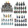 Building Blocks Mini Figures Medieval Warfare Epic Battle Ancient Rome Soldier Carriage Chariot War Horse Toys for Children