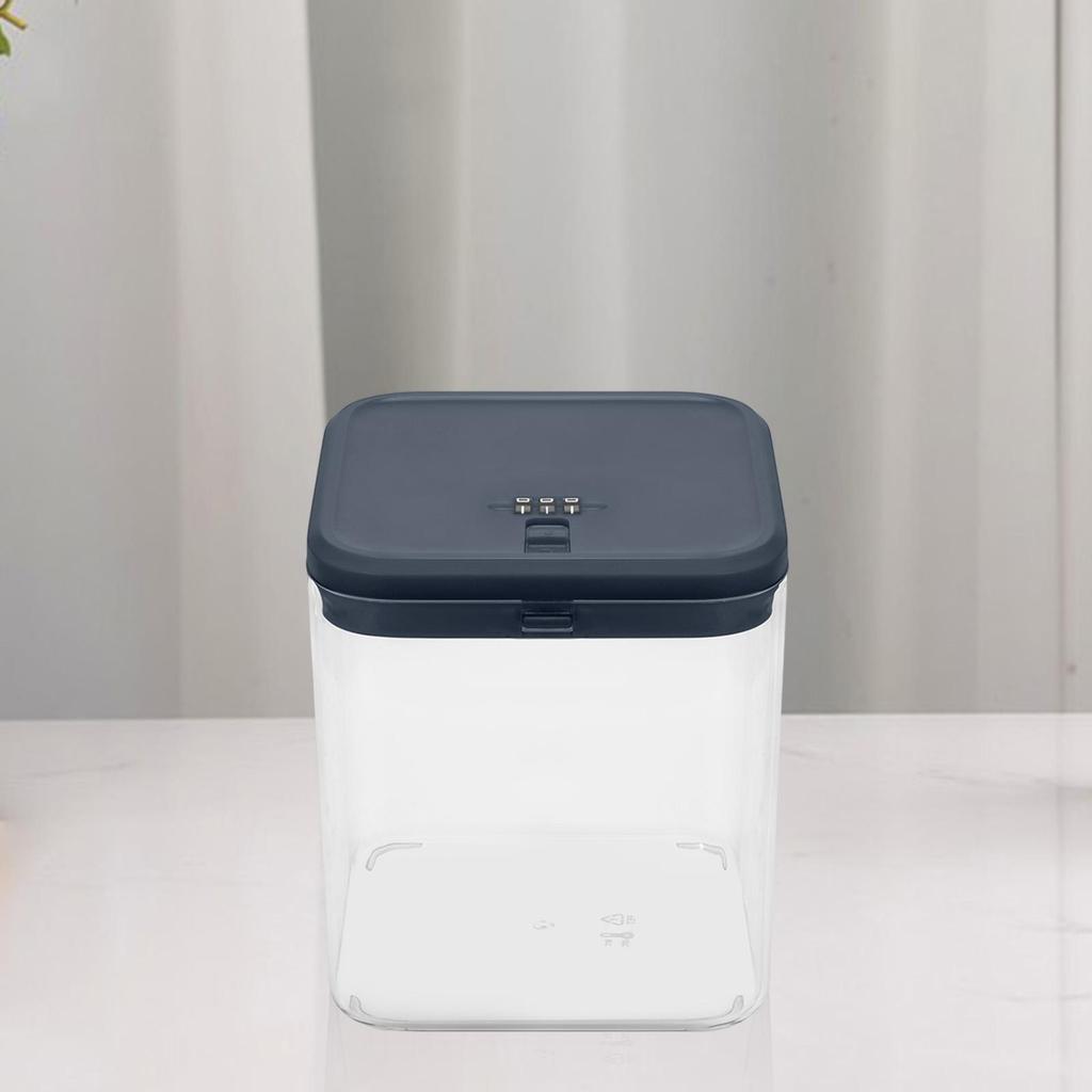 Lockable Storage Box Phone Lockable Box Compact Transparent Phone Locker Locking