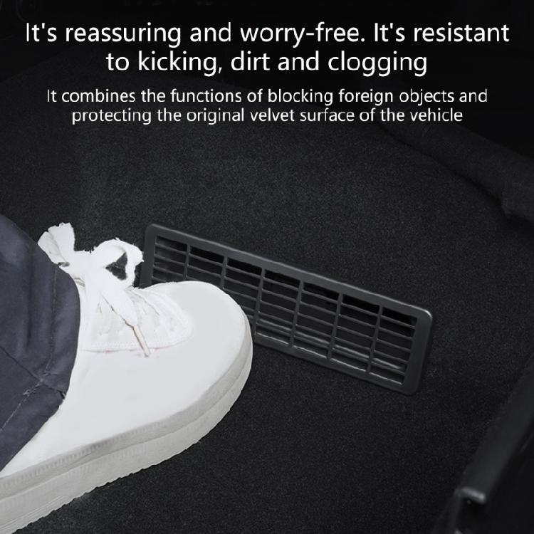 Impact Resistant Car Air Vent Grille Under Seats Ventilation Cover Not Crush Designs Ventilated Vent Cover for Vehicle