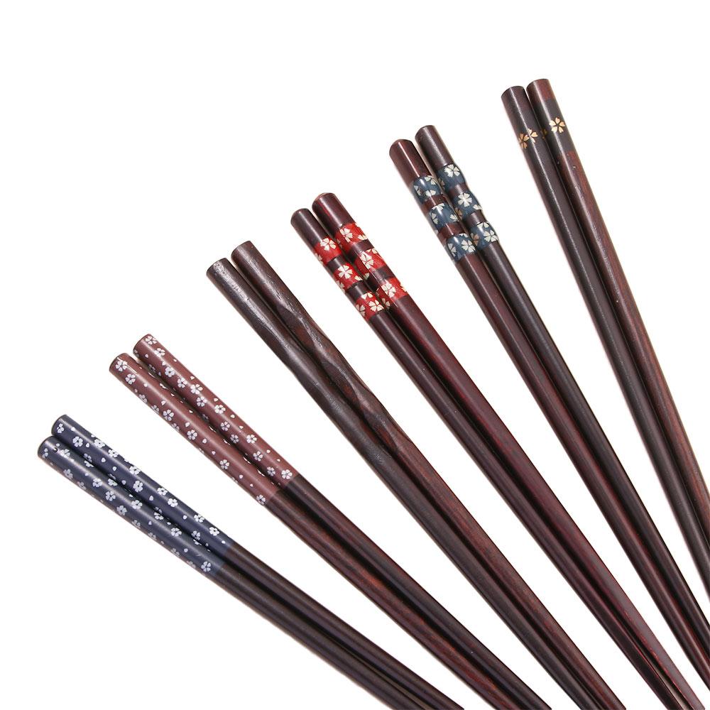 Натуральные деревянные японские кухонные принадлежности ручной работы палочки для суши деревянные палочки для еды столовая посуда