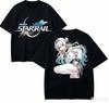 Honkai Star Rail Anime Lover Tshirt Harajuku Cotton New Model High Street Unisex and Unisex Short Sleeves High Quality T Shirt