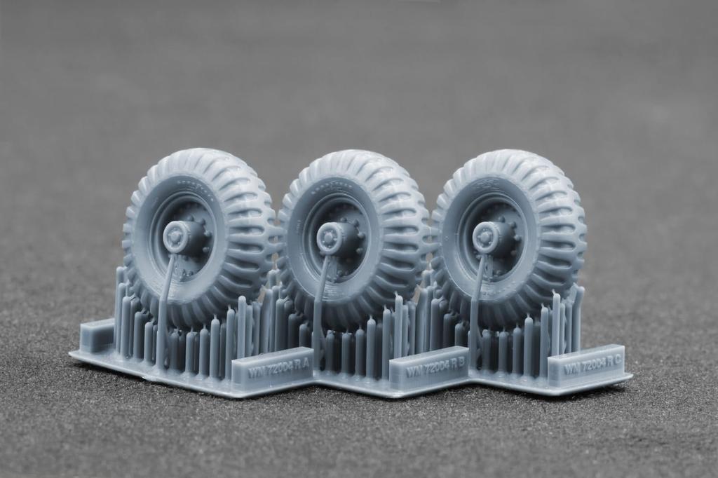 Колеса для Alvis FV622 Stalwart для модели Ace Model Parts SCXWM72004 Scale-X 1/72 Mk.2 (7 колес) Наборы, (Военная техника)