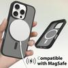Магнитный противоударный чехол MagSafe для iPhone 16 15 14 Pro Max, цветной защитный чехол