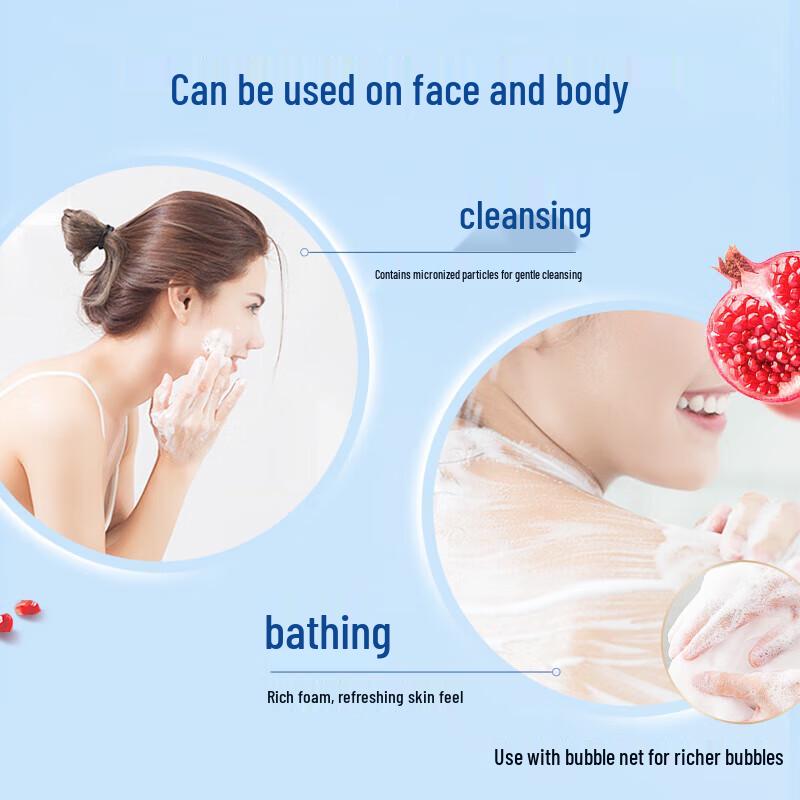 Safeguard Red Pomegranate Detox Face & Body Soap