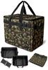 ZEN Camps Camping Storage Box Soft Container Container Box Tool Box Outdoor 37L Large Capacity Width 43cm X Depth 27cm X Height 32cm (Camouflage)