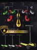 LAMBORGHINI Kickboard Scooter Kick Skater Kick Scooter Самокат с тормозом 3 колеса светящийся Sitable Подарок на день рождения внука ребенка Рождество Новый