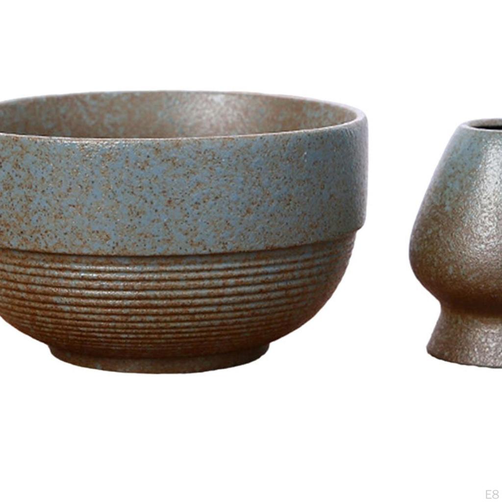 4 шт. Чаша для матча, бамбуковый венчик и держатель, чай для влюбленных, инструменты для церемонии