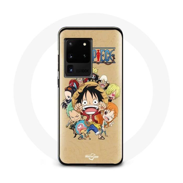 Чехол для Samsung Galaxy S20 Ultra One piece Manga Команда Соломенной Шляпы