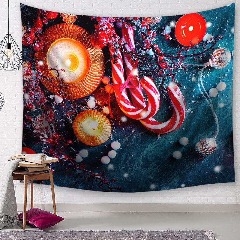 Рождественский гобелен в европейской и американской рождественской серии, гобелен для гостиной, спальни, скатерть