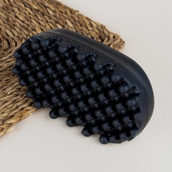 Афро Кудрявая Расческа для Волос Портативная Моющаяся Стайлер для Дредов и Твистов Черная Мужская Щетка для Кудрявых Волос Профессиональная Парикмахерская Щетка для Укладки Волос для Дома и Салона