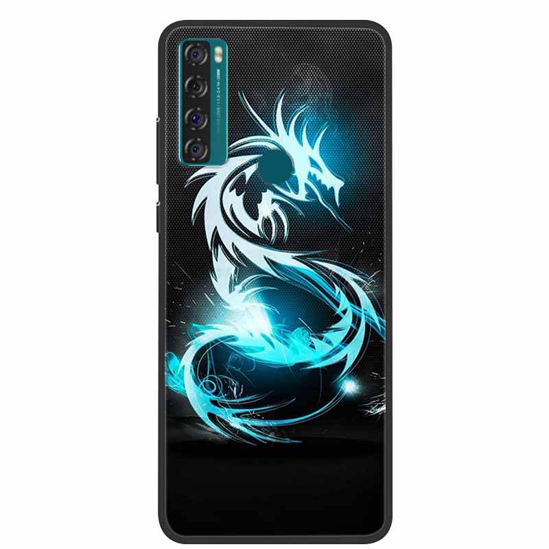 Для TCL 20 SE чехол 205, мягкий силиконовый крутой мультяшный чехол для TCL 20B 6159K, задняя крышка для TCL 20 R 5G 20SE, модные чехлы из ТПУ