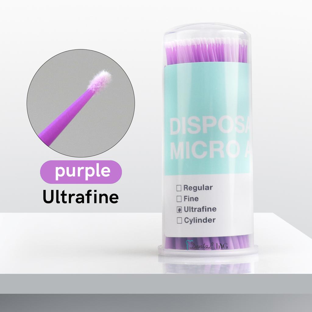 100Pcs/Bottle Dental Disposable Micro Brushes Applicators Micro Brush Dentistry Odontologia Extension Tools Dentistry Materials