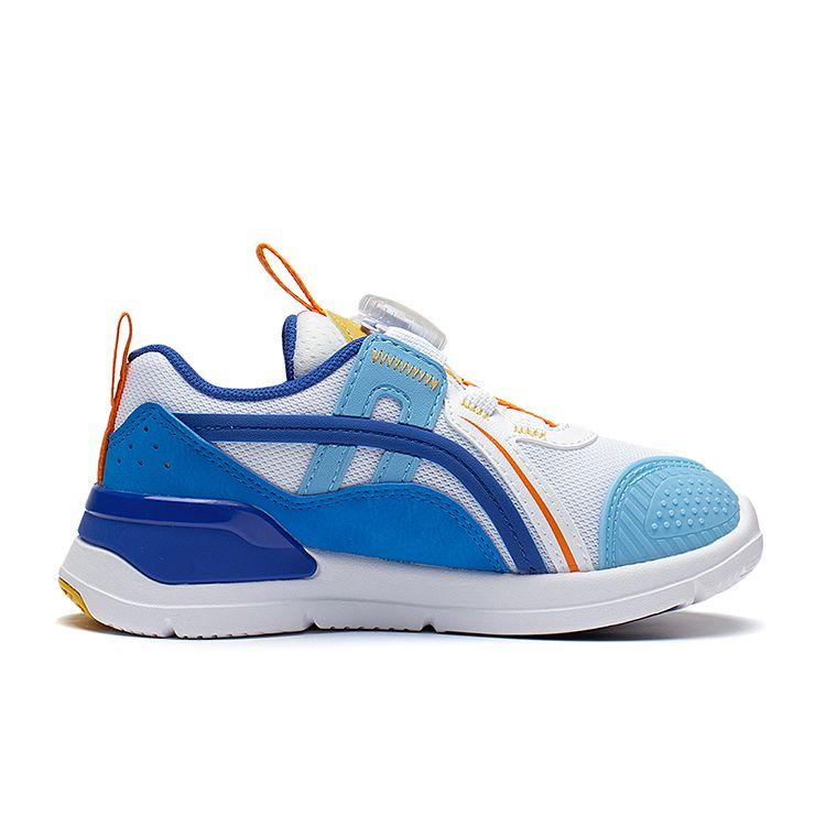 Li Ning Kids Shock Absorbation Rebound Color Block Low Top Casual Shoes Kids Casual Shoes YKNT004-5