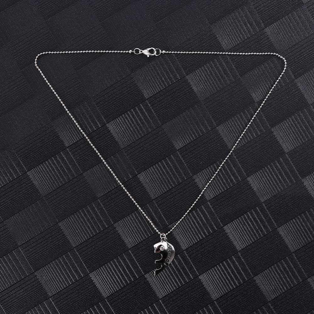 Подарок Винтажные украшения 3 шт./набор Стразы Кристалл Подвеска для лучших друзей Сердце Ожерелье