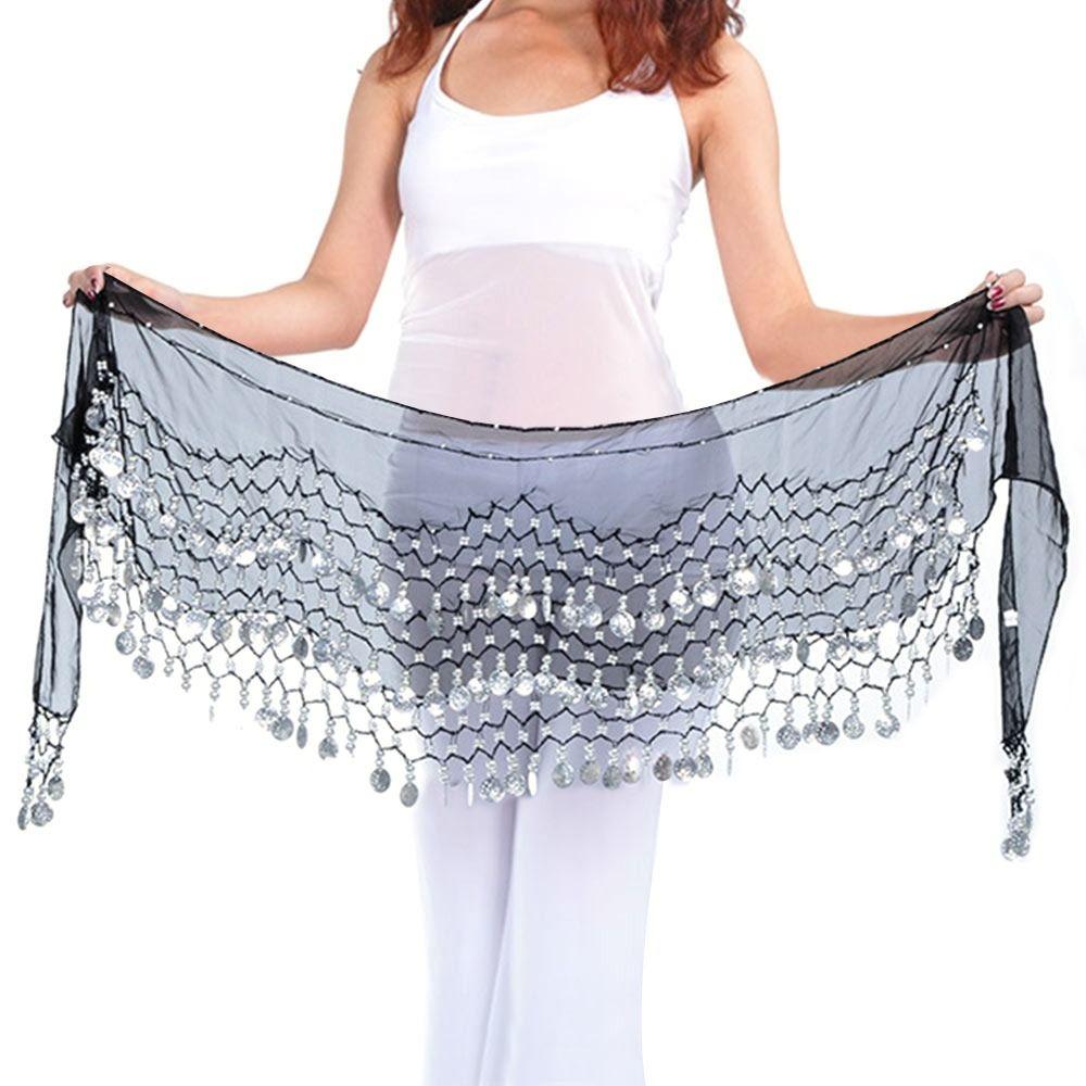 Сексуальные костюмы для выступлений с кисточками, пояс для танца живота, шарф на талии, юбка-танцовщица с цепочкой
