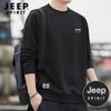Мужской пуловер с круглым вырезом и длинным рукавом JEEP SPIRIT