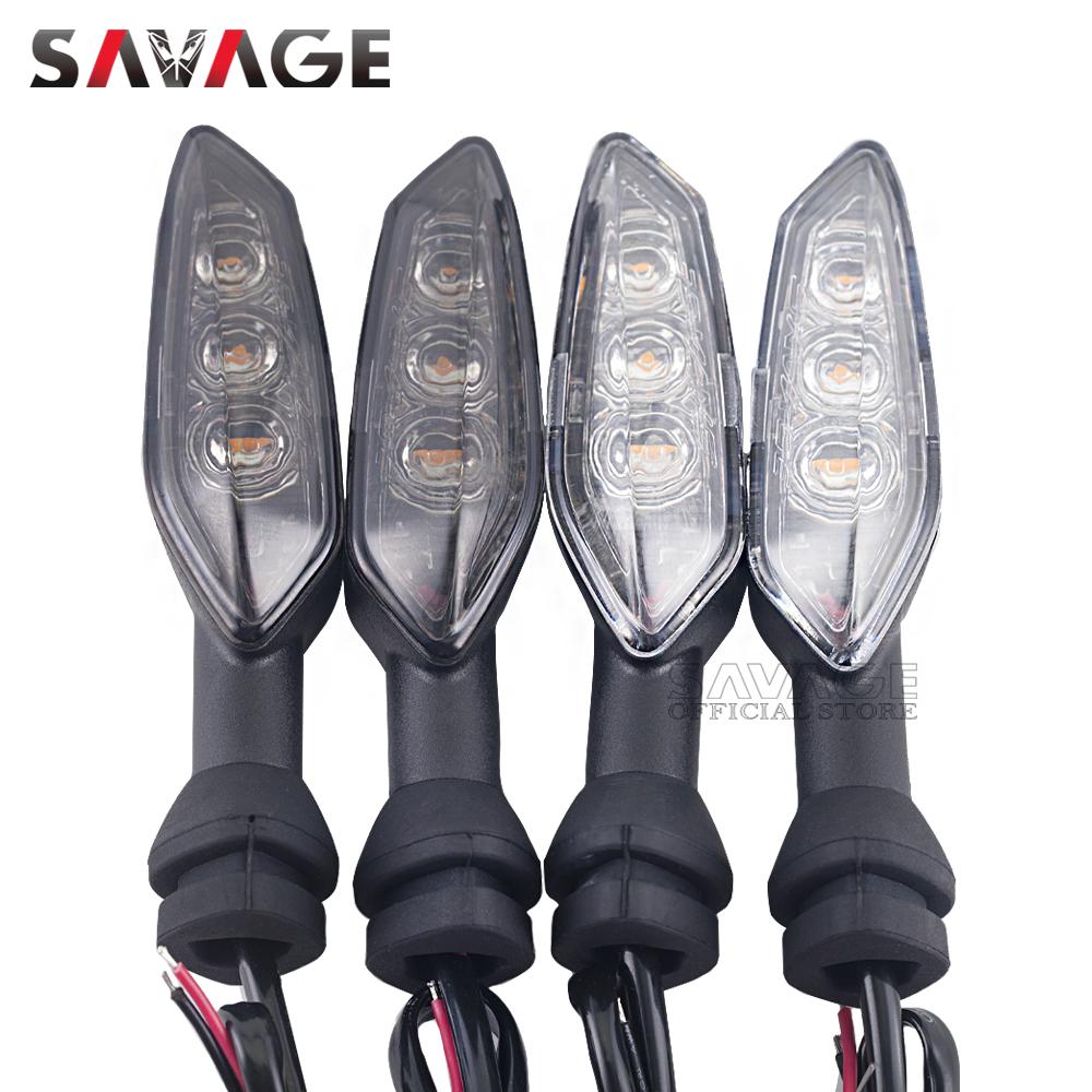 Flasher LED Turn Signal For DUCATI Monster 659 696 796 797 821 1200 1100/EVO Streetfighter V4 DesertX Motorcycle Light Indicator