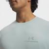 Under Armour Спортивная футболка с круглым вырезом, короткий рукав, мужские топы 1383973-477