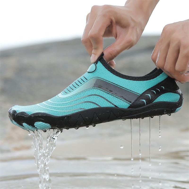 Quick Dry Men Barefoot Water Shoes Breathable Women Swimming Aqua Shoes Elastic Soft Sole Beach Water Shoes for Surfing Boating