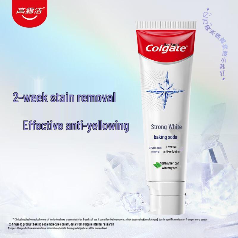 Colgate Отбеливающая зубная паста с содой и мятой