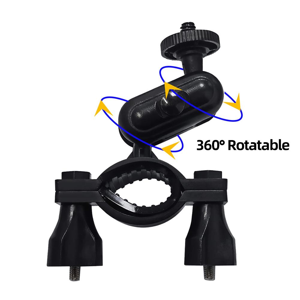Adjustable Bicycle Handlebar Mount Bike Holder for GoPro 13 12 11 10 9 8 SJCAM Insta360 AKASO DJI Osmo Action Camera Accessories