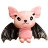 30cm/45cm Funny Dark Bat Plush Toy Soft Stuffed Cartoon Anime Bat Sofa Pillow For Kids Birthday