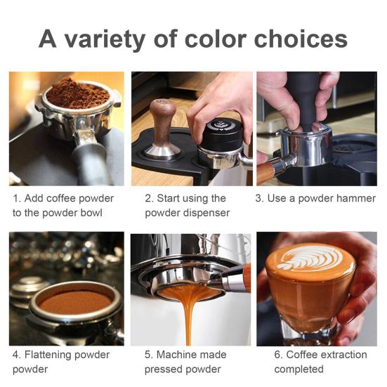 51MM Stainless Steel Bottomless Portafilter Coffee Handle with Smooth Surface Food Grade Easy To Clean Universal Compatibility Espresso Portafilter