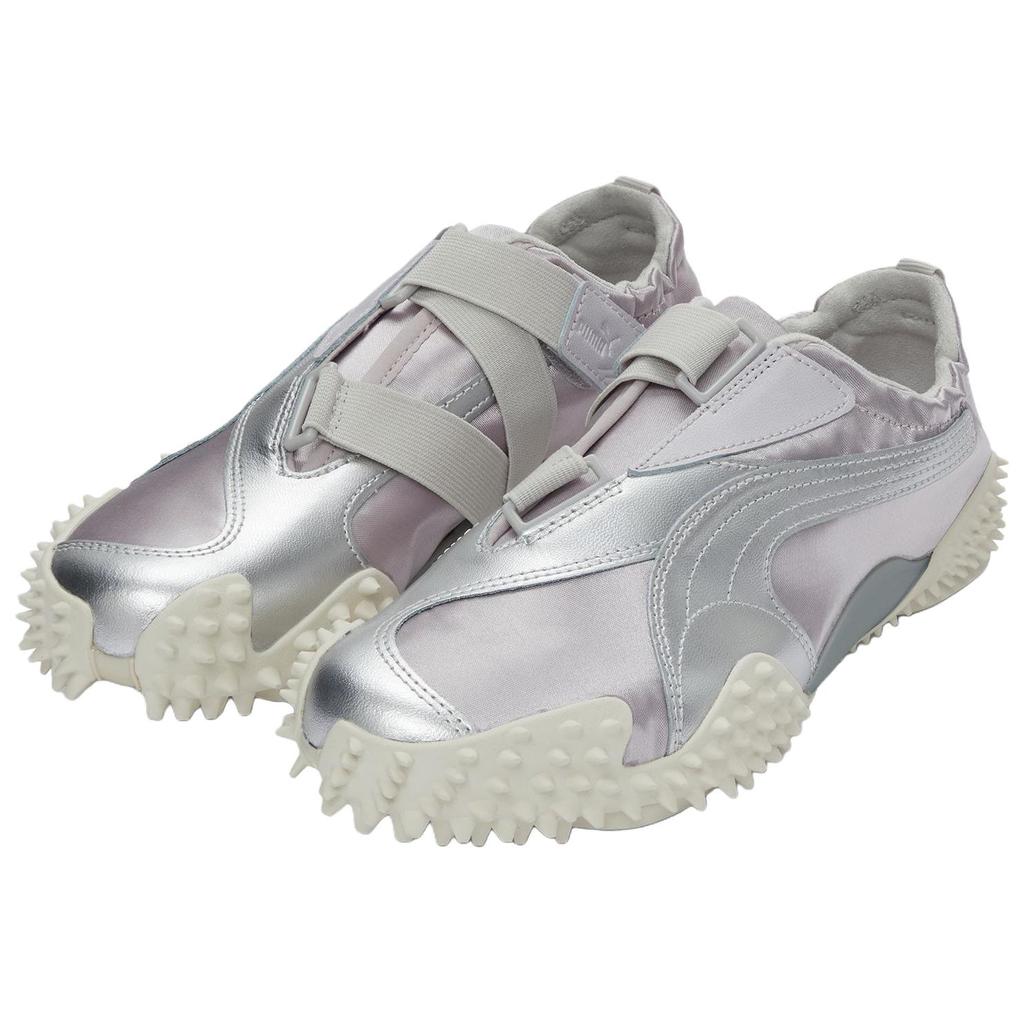 Puma Mostro Power & Grace Comfortable Trendy Lace-Up Ballet Creeking Low-Top Lifestyle Casual Shoes Unisex Casual Shoes Silver 399827-03