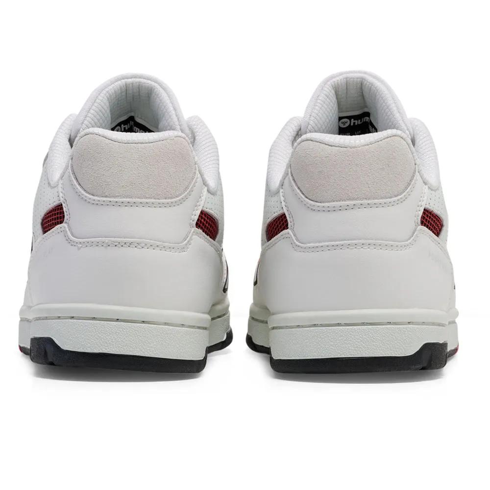 Hummel power play lx-e sneakers coated leather White/Anthracite