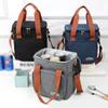 Portable Thermal Lunch Bag Picnic Food Cooler Bags Insulated Case Durable Waterproof Office Lunchbag Shoulder Strap Cooling Box