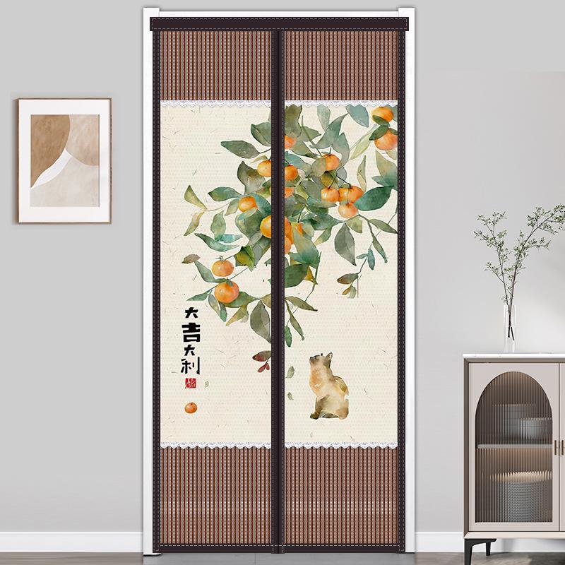 Mosquito-proof Door Curtain, No Drilling Required, Home Privacy Partition Curtain, Magnetic Mesh Curtain for Entrance Doors