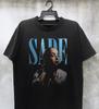 НОВЫЙ! Унисекс черная хлопковая футболка Sade Graphic Adu Размеры от S до 5XL