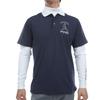[Ping Apparel] Men's Layered Twin Set (moisture Wicking, Quick Drying, UV Protection)  Golf  621-5160205 120Navy LL