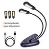 Adjustable LED Book Lamp Portable Mini Eye Protection Reading Light Clip- Table Lamp Battery Powered Study Reading Table Lamp