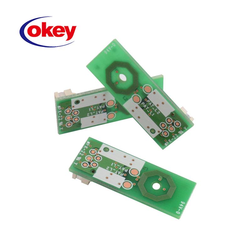 4pcs DV621 DV-621 Developer Unit Chip For Minolta Bizhub C450i C550i C650i C750i Developing chip DV-621