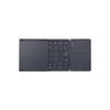 B033 Tri-Fold Bluetooth Keyboard with Touchpad - Multi-System Compatible for Tablets and Laptops