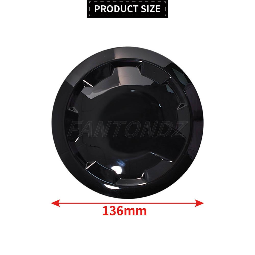 Car Fuel Cap Cover For Honda Civic FN2 2006-2011 Gloss Black Fuel Cap Cover For Honda Type R MK8 FK 1503365 74480-SMG-E011-50
