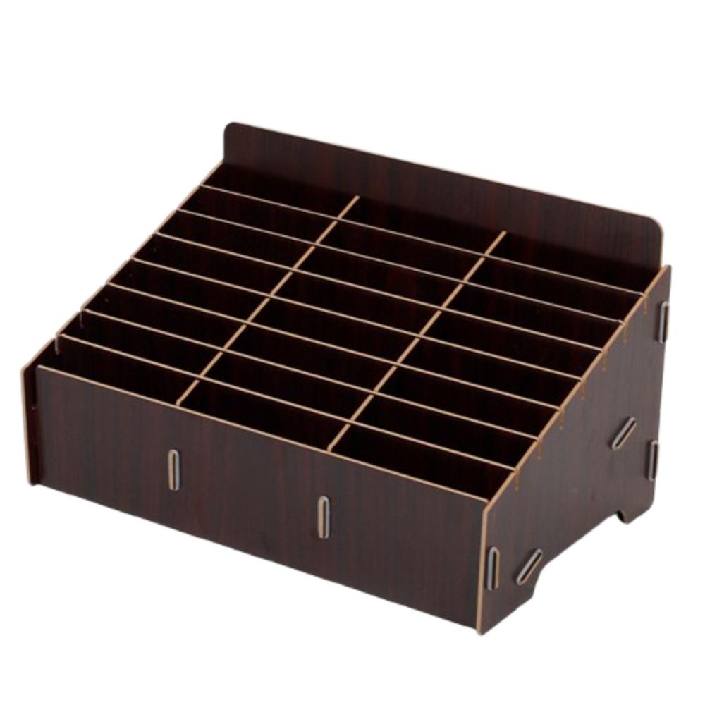 12/24/36 Ячеек Корзина для хранения мобильных телефонов Прочная настольная корзина для хранения и сортировки Настольная