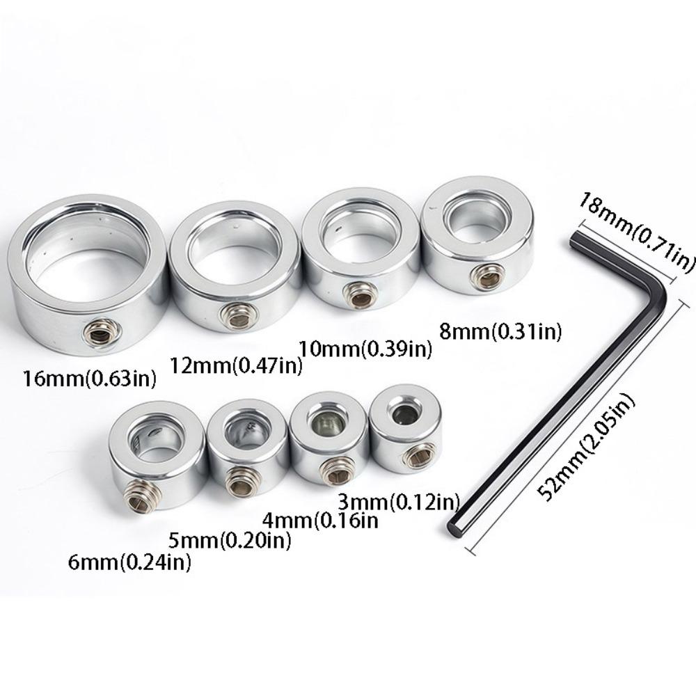 Adjustable Drill Stop Collar Metric Shaft Positioner Set Drill Stoper Collar Woodworking