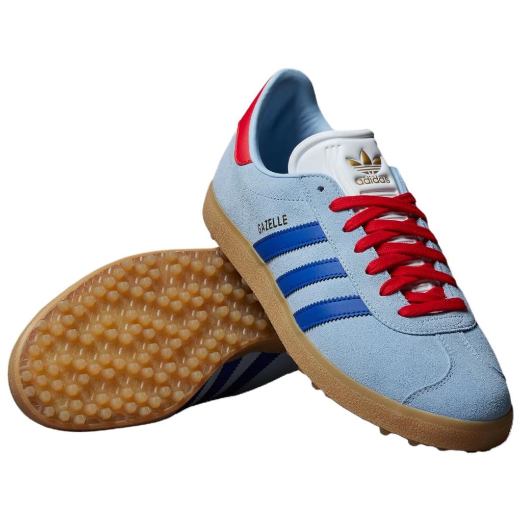 Adidas Gazelle Spikeless Golf 'Clear Sky Scarlet' Sneakers IH8553