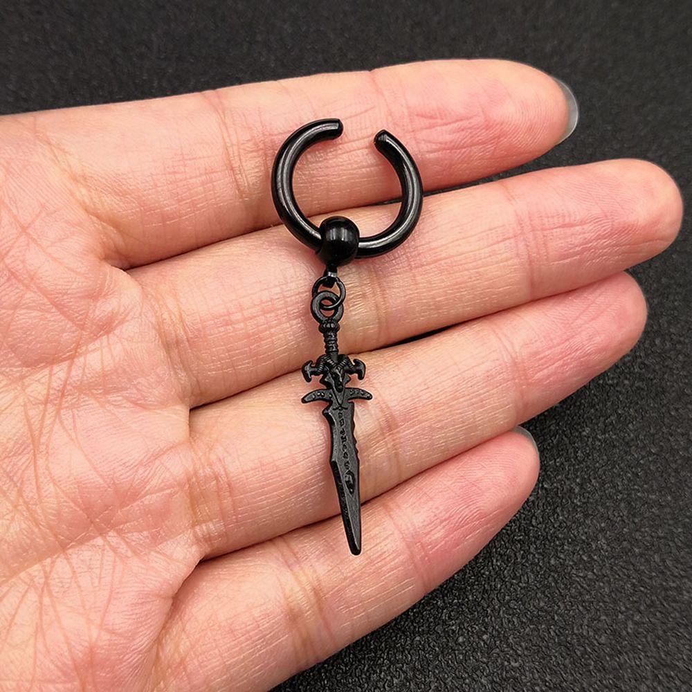 No Pierced Cross For Women Ear Jewelry Korean Stud Earrings Clip On Earrings Men Ear Clips Ear Cuff